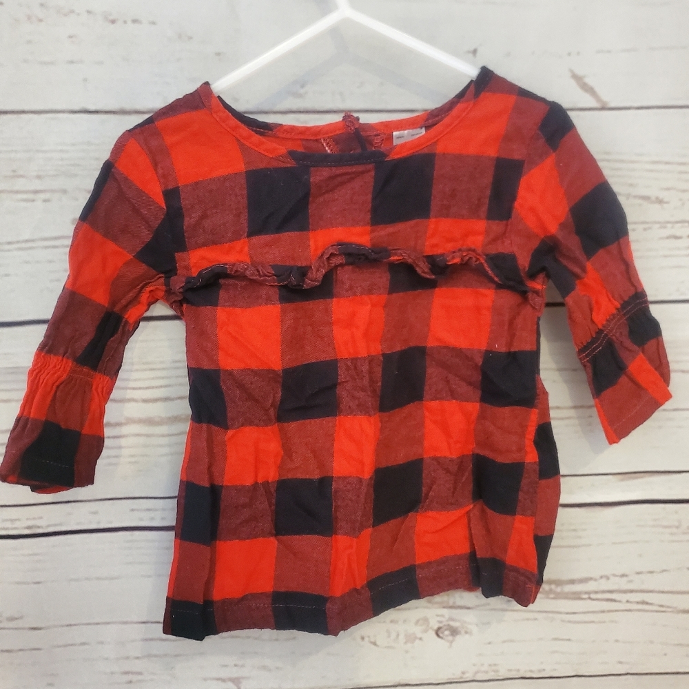 Carter's Girls Plaid Top